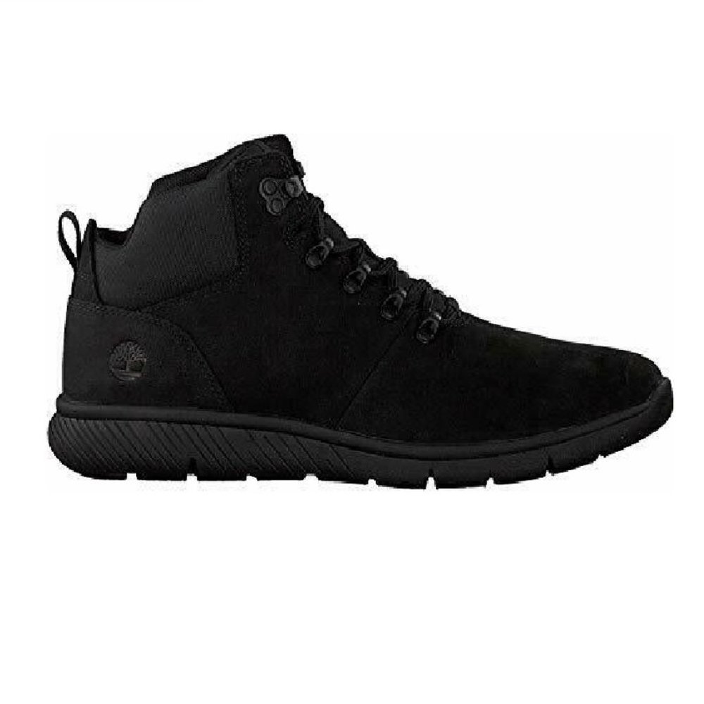 TIMBERLAND MEN'S BOLTERO SHOE HIKER BLACK NUBUCK - Picture 1 of 13